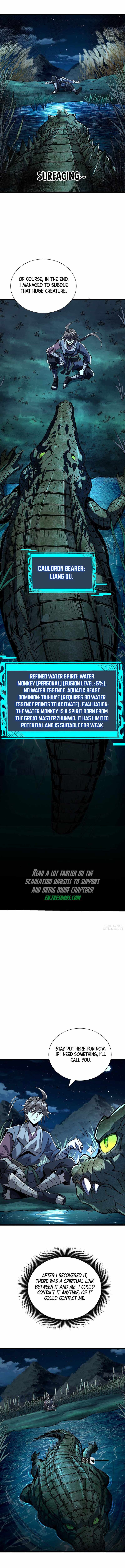 Becoming a God, Starting as water monkey Chapter 2 page 10
