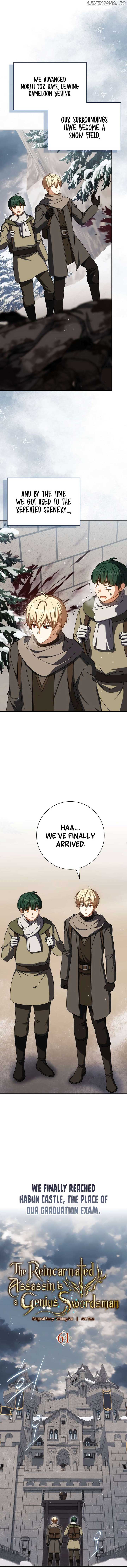 The Reincarnated Assassin is a Genius Swordsman Chapter 61 page 3