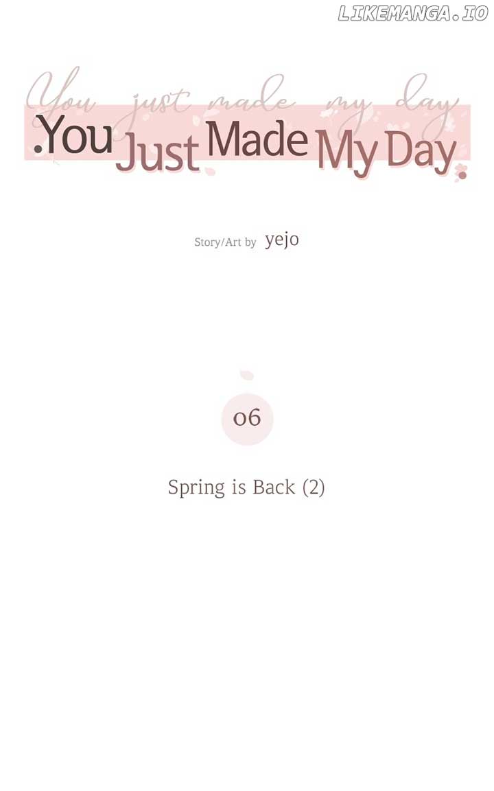 You Just Made My Day Chapter 6 page 25